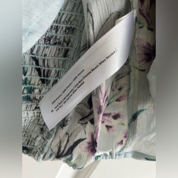 BAND OF GYPSIES Arica Off The Shoulder Crop Top Size Large - Never Worn - Picture 10 of 10